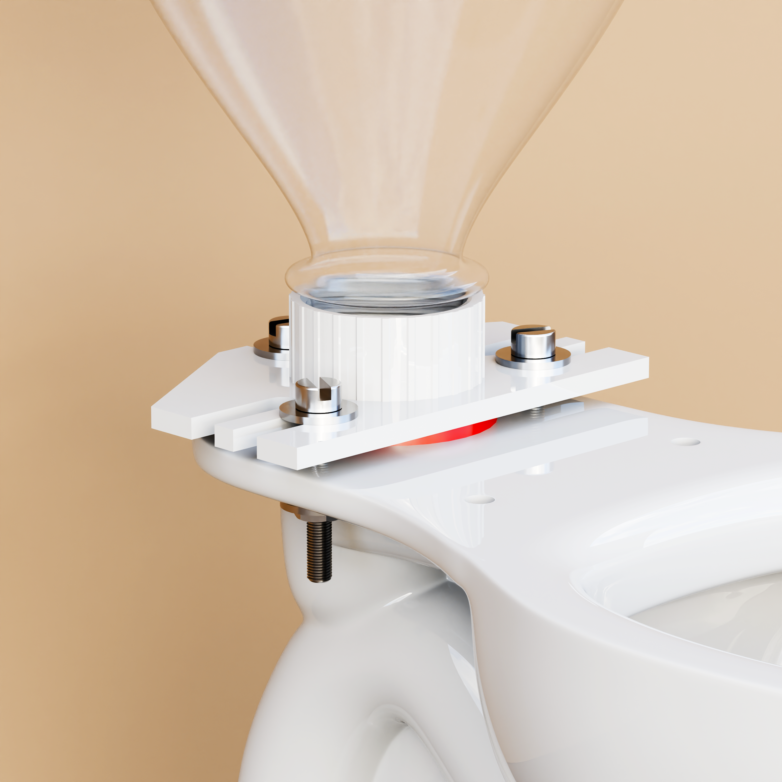Toilet Tank Bottle Adapter