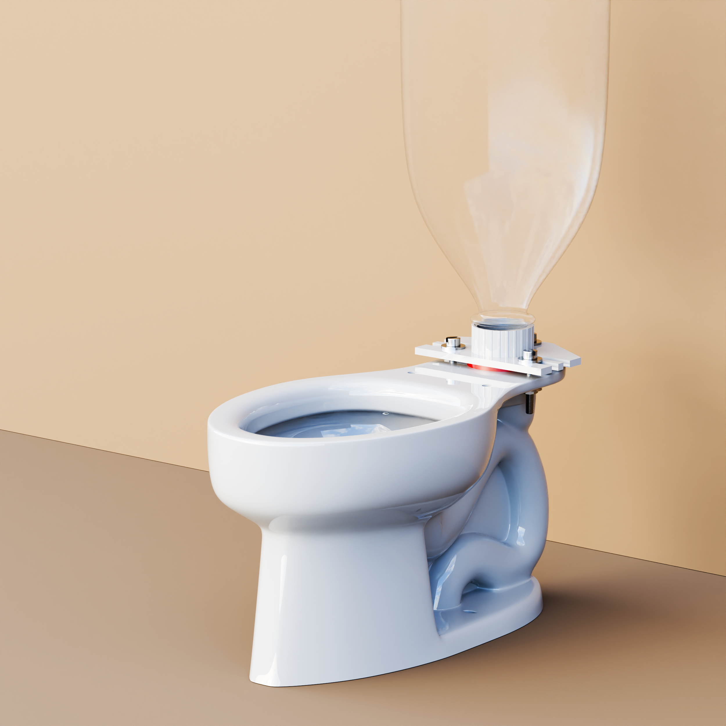 Toilet Tank Bottle Adapter